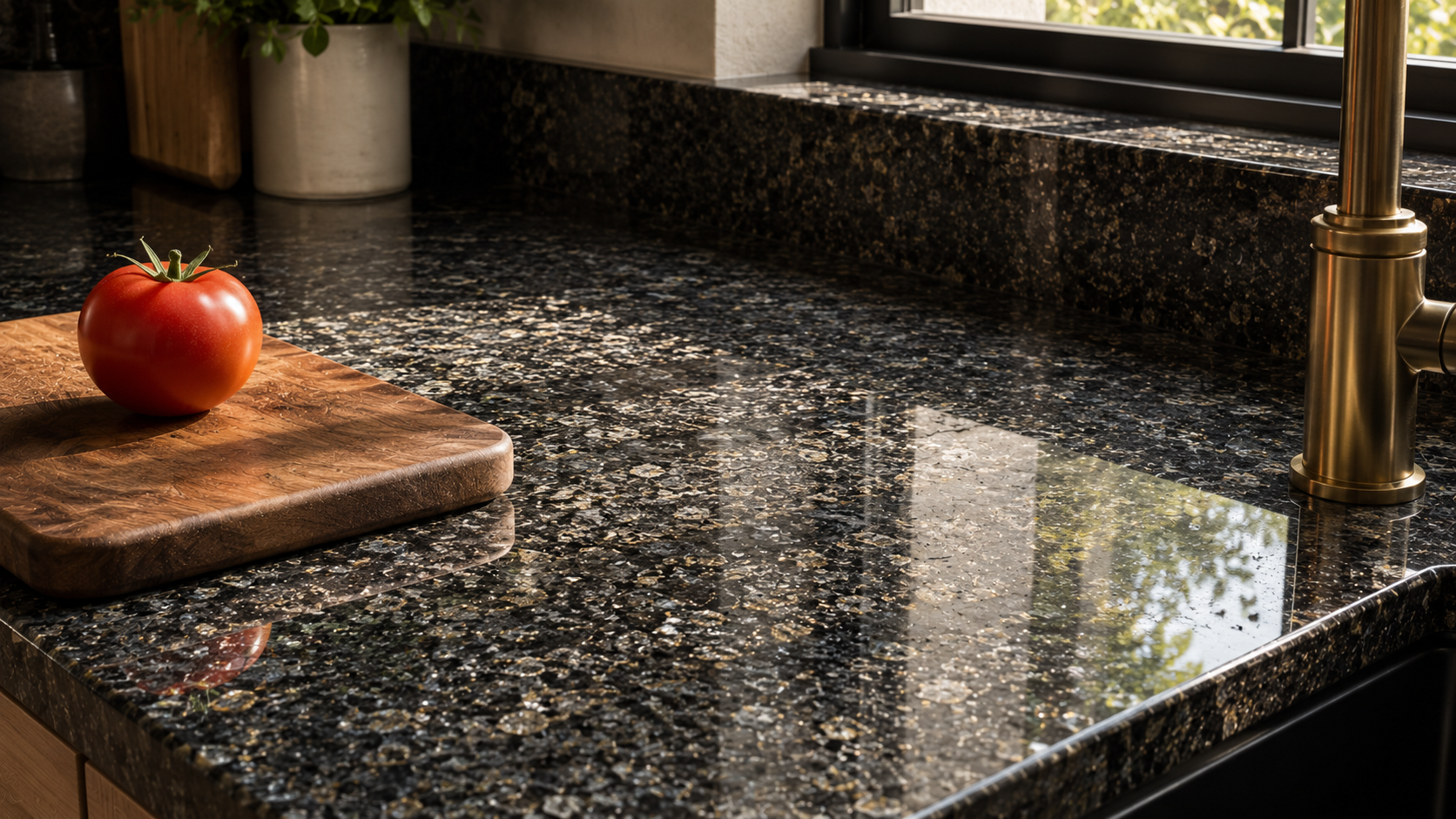BASINCRAFT granite collection — durable natural stone slabs and surfaces fabricated in Türkiye for kitchens and baths