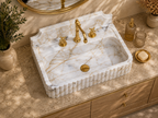 Calacatta Gold Marble Sink