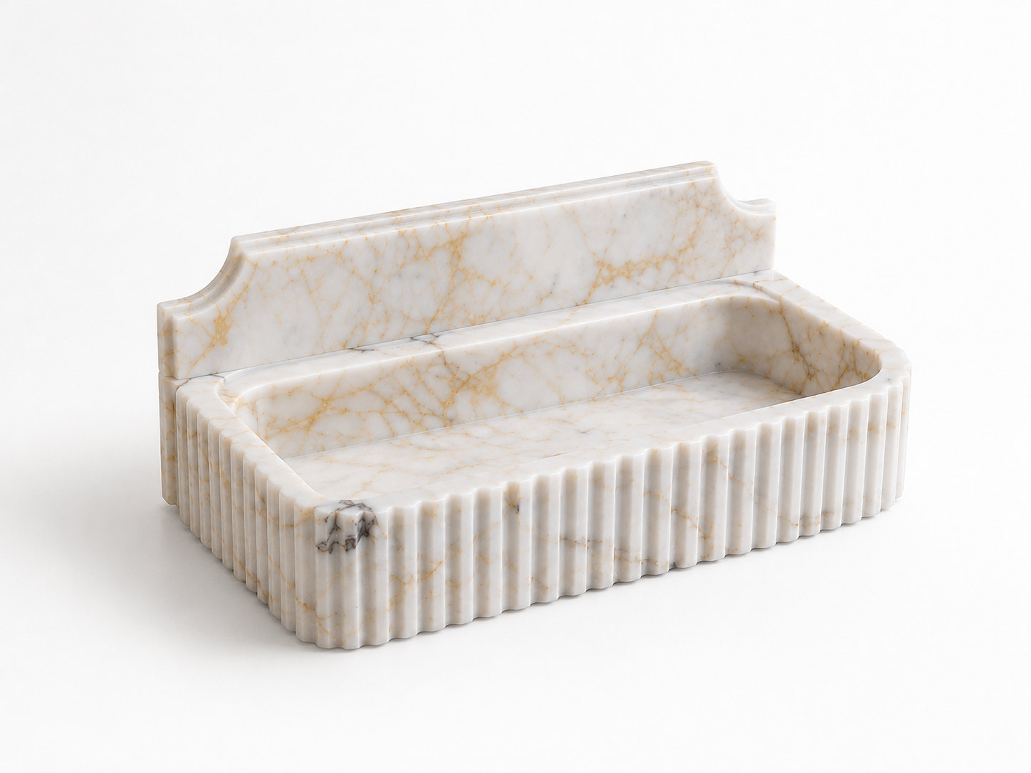 Calacatta Gold Marble Sink