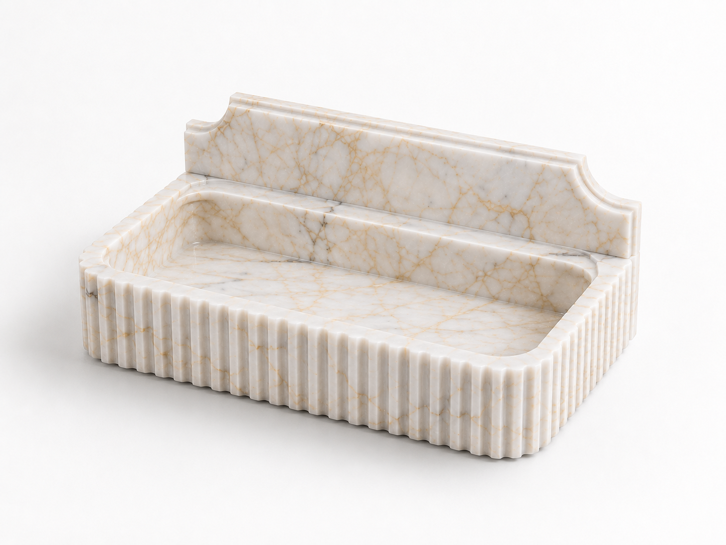 Calacatta Gold Marble Sink