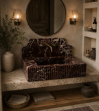 Lavante Rosso Marble Sink