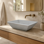Beige Marble Vessel Sink
