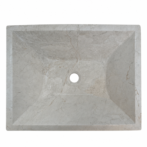 Beige Marble Vessel Sink