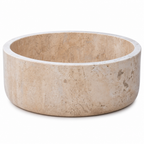 Beige Travertine Vessel Sink