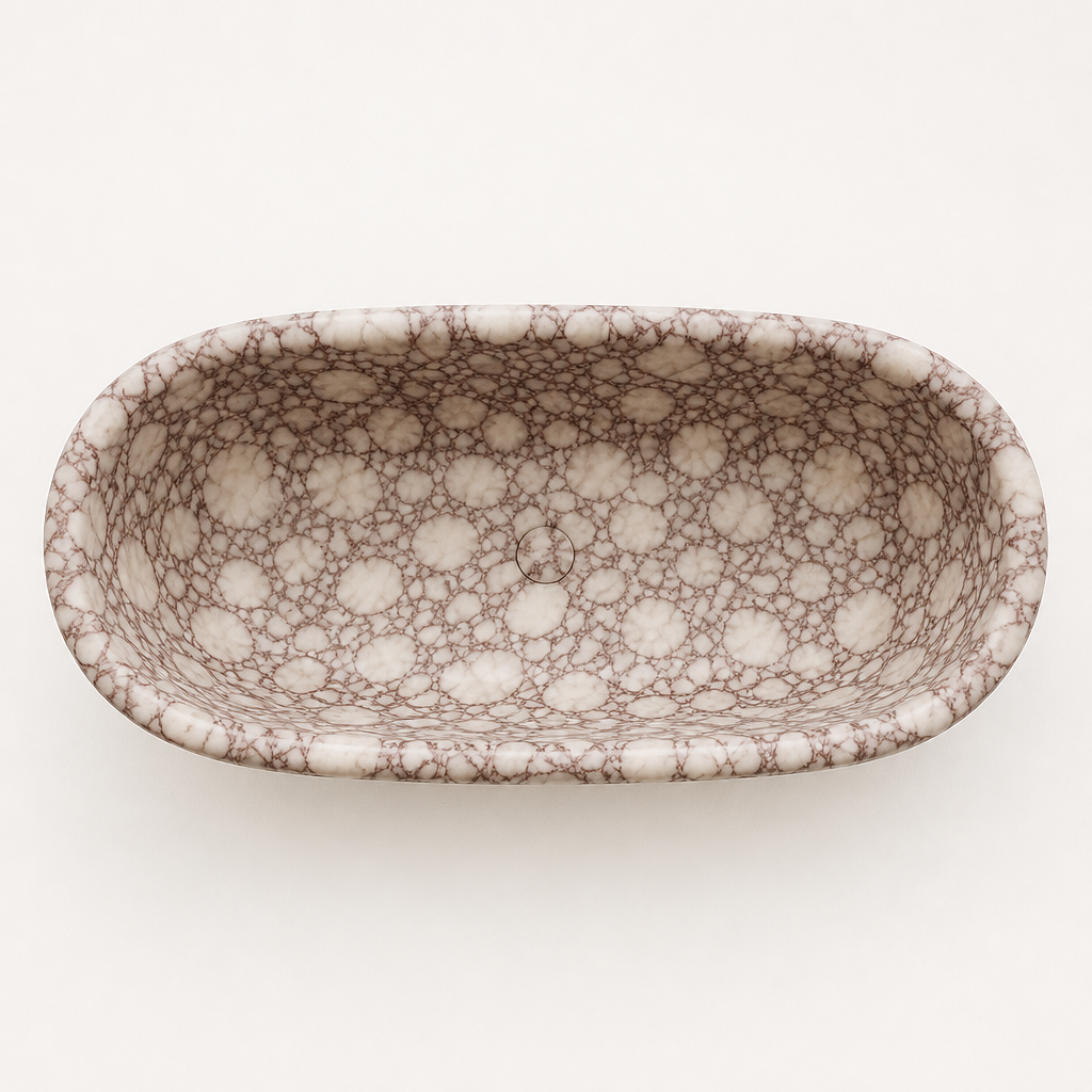 Calacatta Marble Freestanding Bathtub — Sculpted