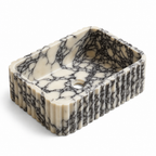 Calacatta Marble Rectangular Vessel Sink
