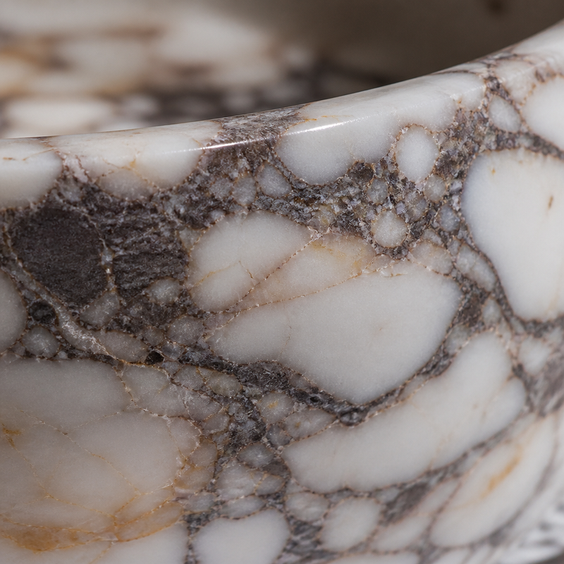 Calacatta Viola Marble Compact Vessel Sink — detail 3