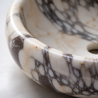 Calacatta Viola Marble Compact Vessel Sink