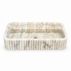 Calacatta Viola Marble Mid-Size Vessel Sink