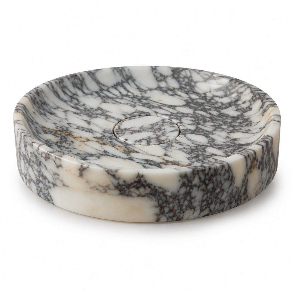 Calacatta Viola Marble Petite Vessel Sink