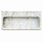 Calacatta Viola Marble Generous Vessel Sink