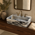 Calacatta Viola Marble Standard Vessel Sink