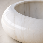 Carrara White Marble Vessel Sink