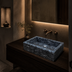 Gray Marble Classic Vessel Sink