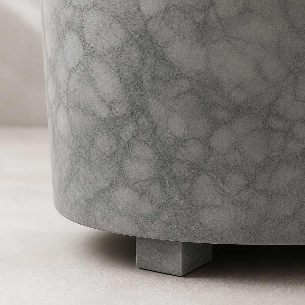 Gray Marble Freestanding Bathtub
