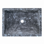 Gray Marble Generous Vessel Sink