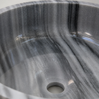 Gray Marble Refined Vessel Sink