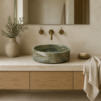 Green Marble Vessel Sink