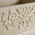 Ivory Marble Large Vessel Sink
