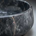 Blue Marble Vessel Sink