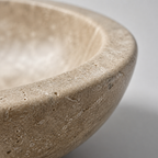 Mocha Travertine Vessel Sink