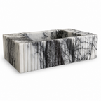 New York Style Compact Marble Vessel Sink
