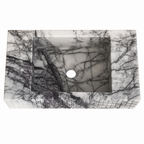 New York Style Compact Marble Vessel Sink