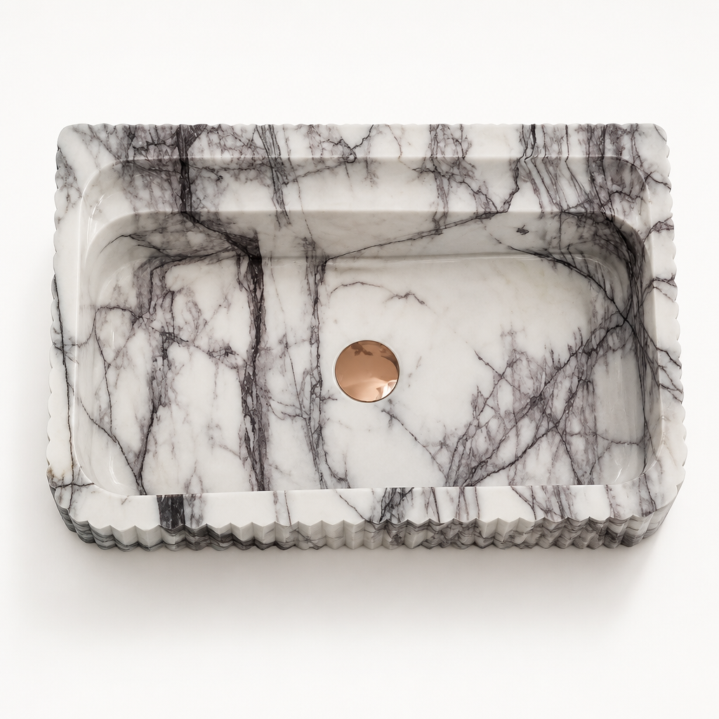 New York Style Marble Vessel Sink