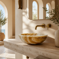 Onyx Marble Vessel Sink
