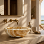 Onyx Marble Vessel Sink