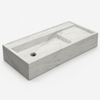 Refined Marble Vessel Sink — Imperial Cut