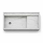 Refined Marble Vessel Sink — Imperial Cut