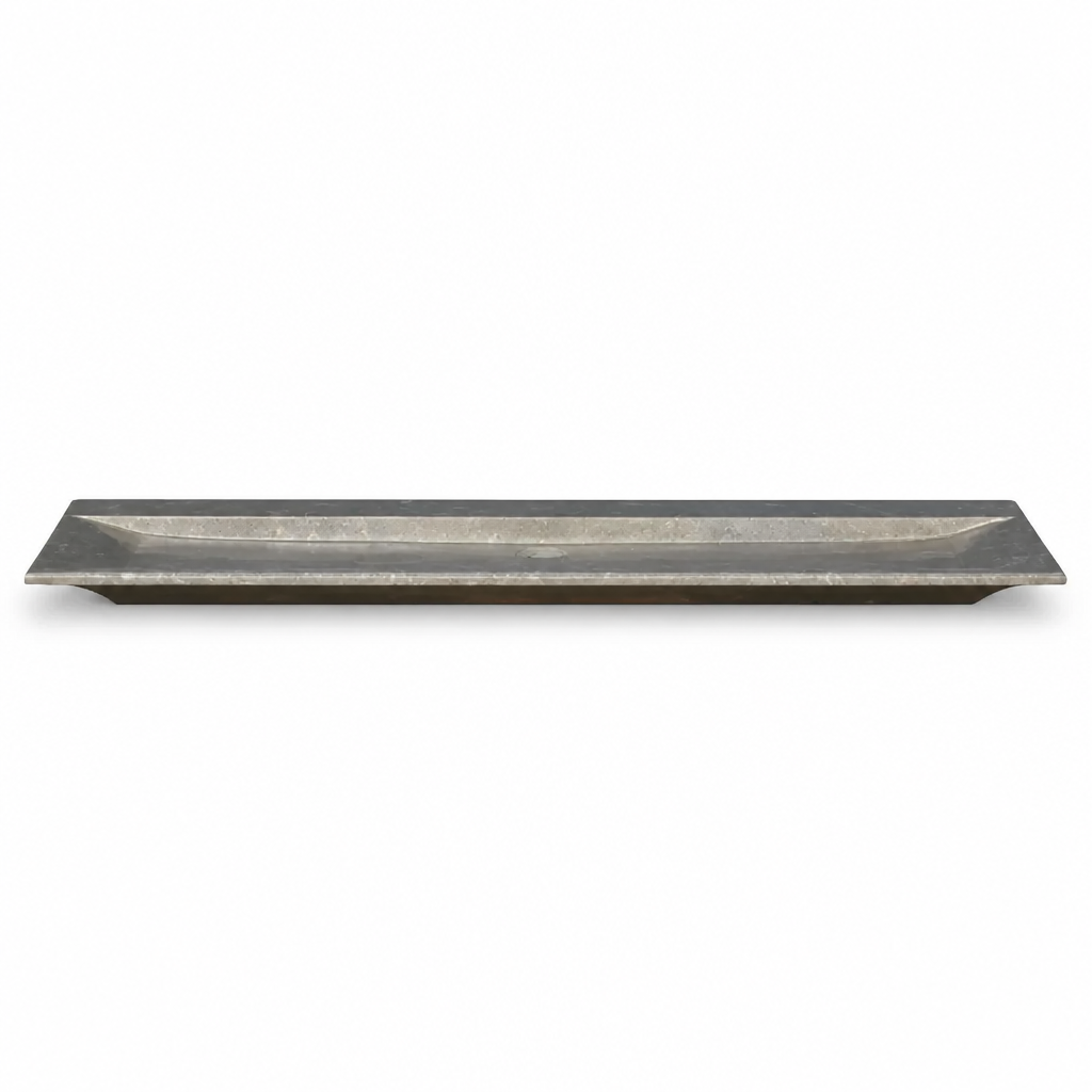 Seagrass Fossil Limestone Vessel Sink