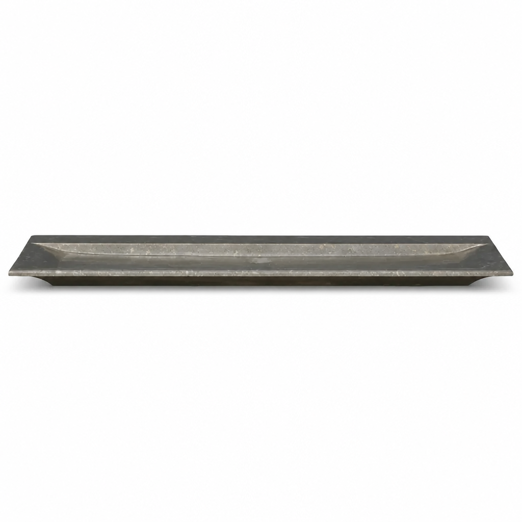 Seagrass Fossil Limestone Vessel Sink