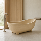 Travertine Freestanding Bathtub
