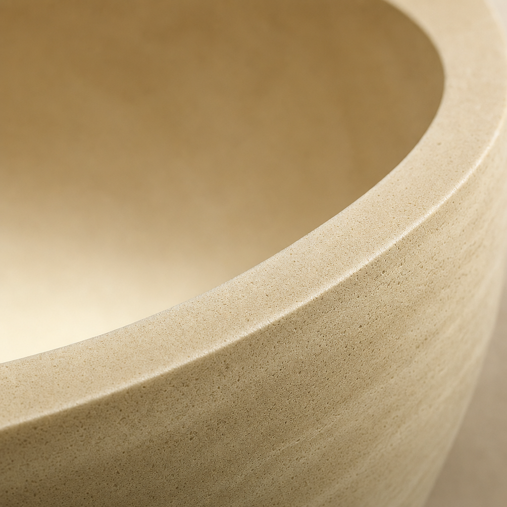 Travertine Freestanding Bathtub
