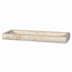 Ivory Travertine Standard Vessel Sink