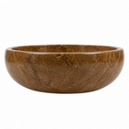 Walnut Brown Travertine Vessel Sink
