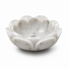 Flower-Shaped Marble Vessel Sink